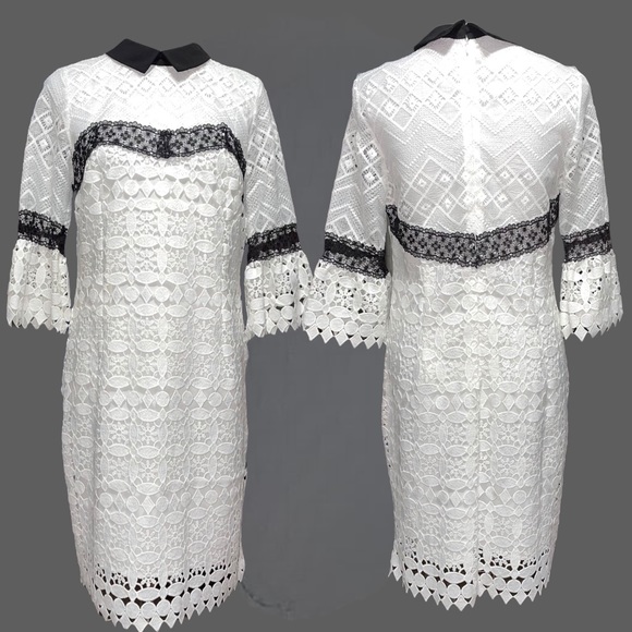 Nanette Lepore Gorgeous Crochet/Lace Dress! Size 6 – NWT - Picture 1 of 7